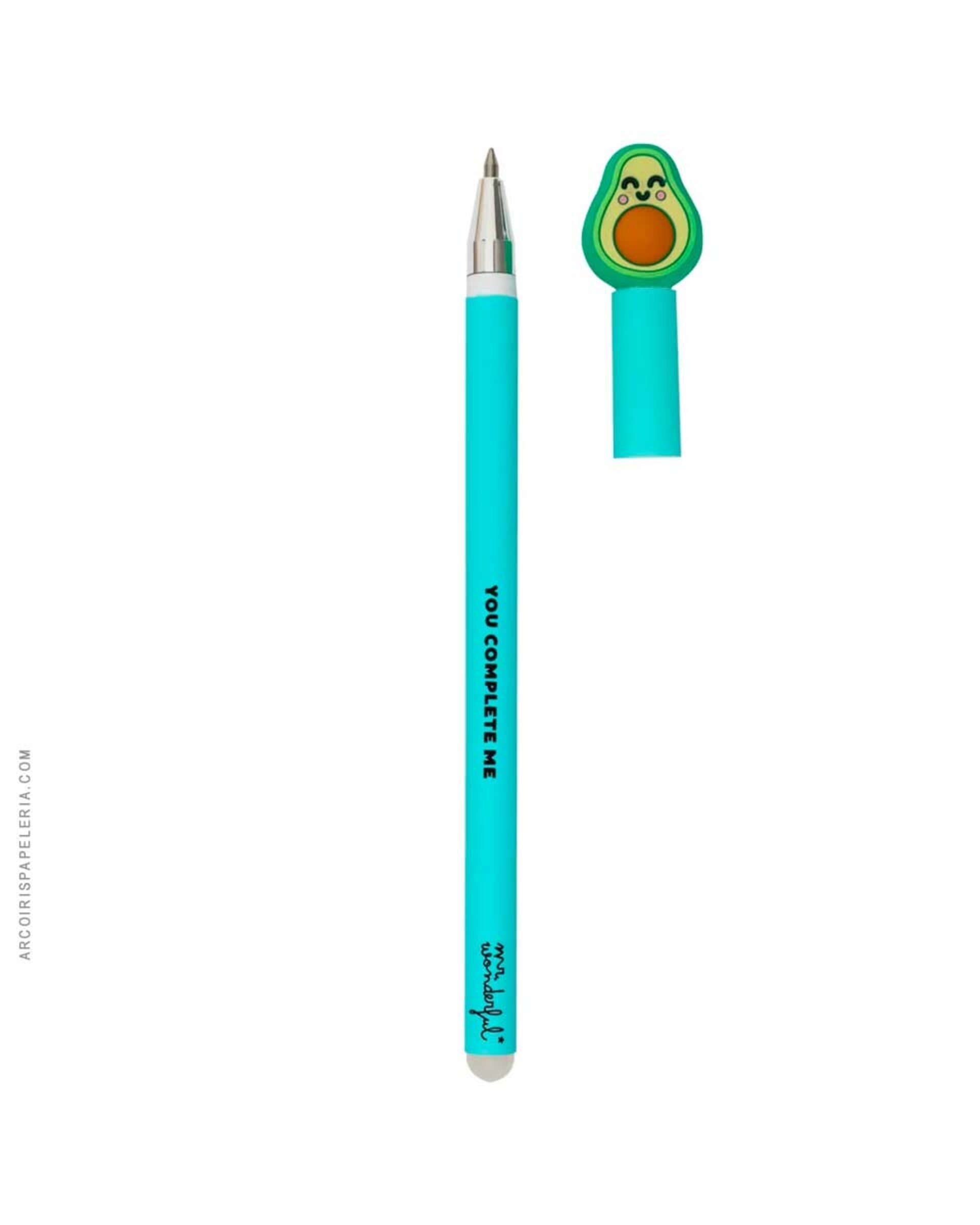 Boligrafo borrable BO-BO Mr. Wonderful Aguacate: You complete me - 2