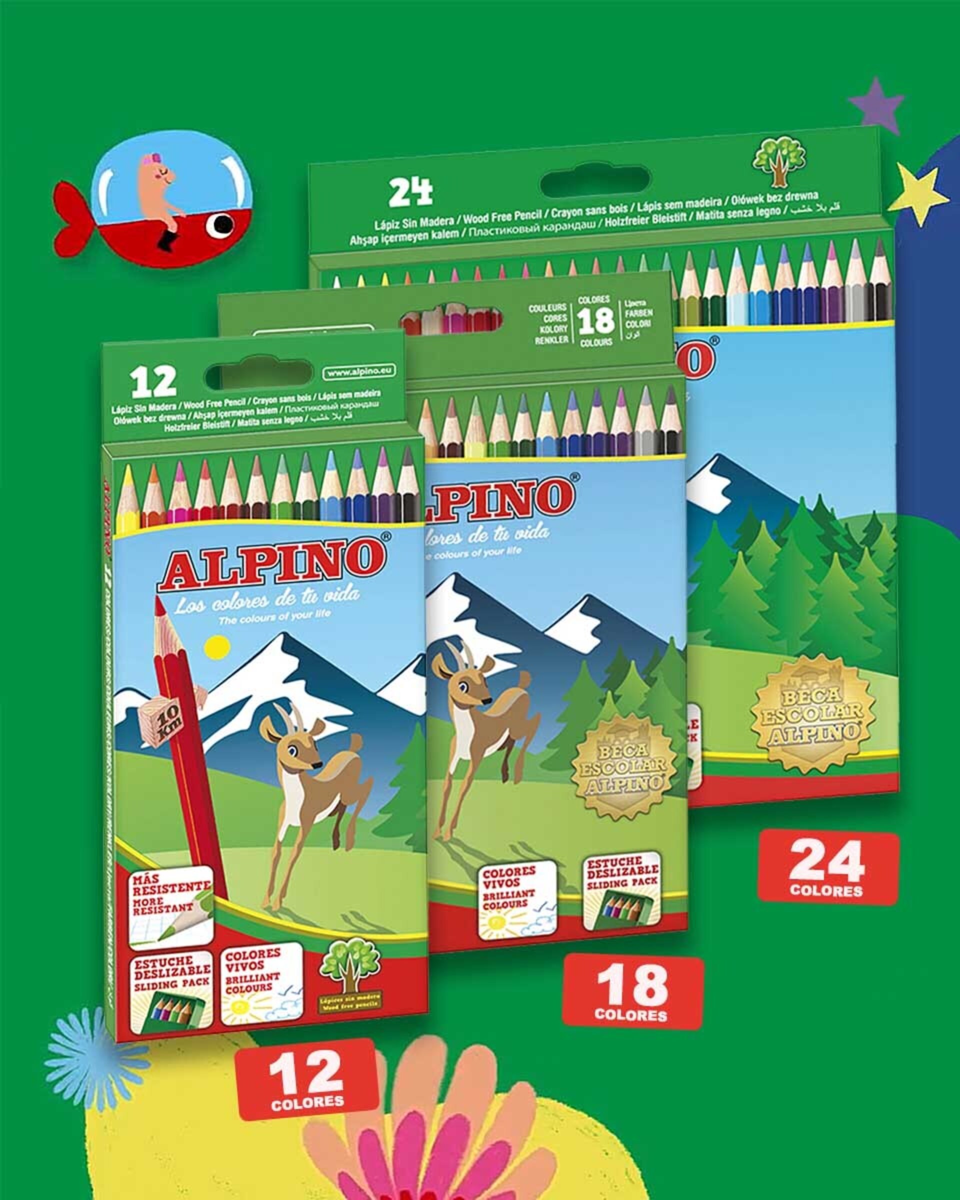 Lápices de colores ALPINO - 1